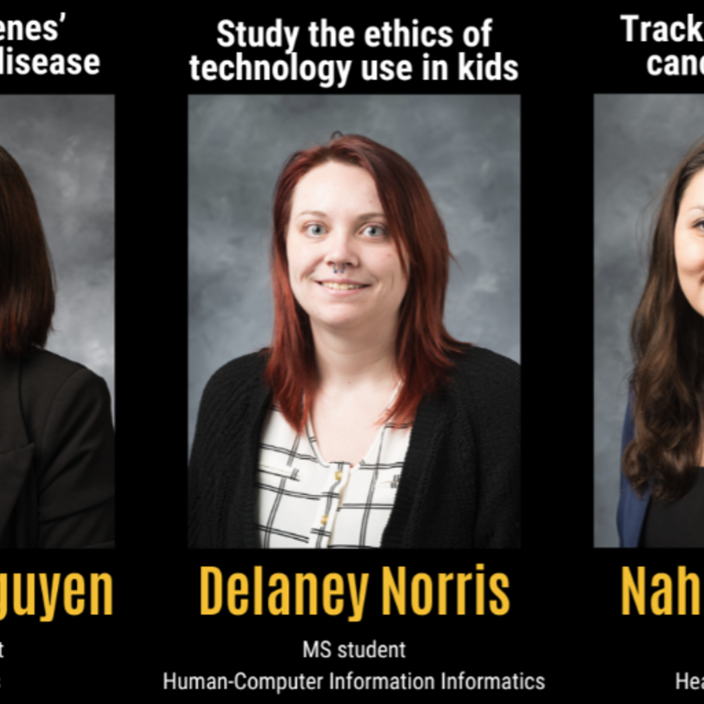Pictures of Nguyen, Norris, and Zeinali